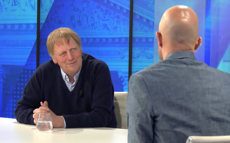 Tv interview with CEO Jan De Nys on Kanaal Z