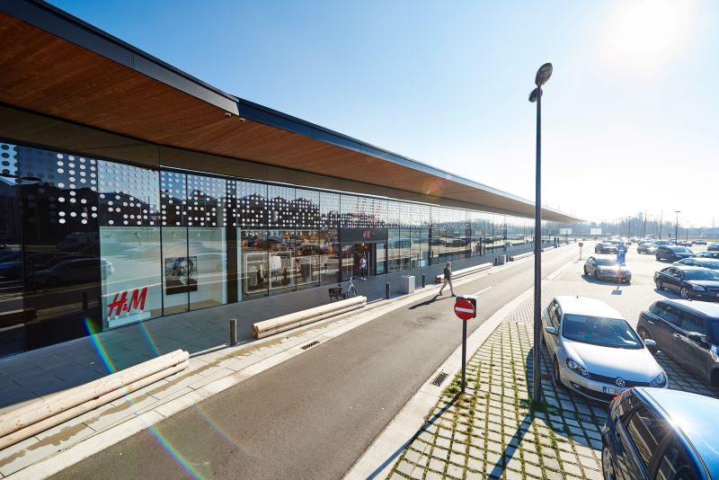 Retail park in Beringen (BE)